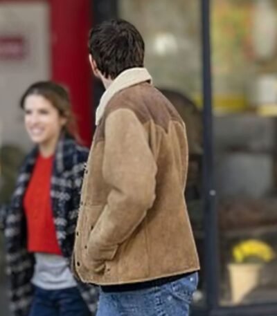 Love Life Magnus Sherpa Collar Brown Suede Jacket