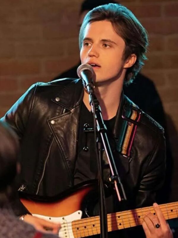 Love Victor Benjamin Campbell Benji Black Leather Jacket