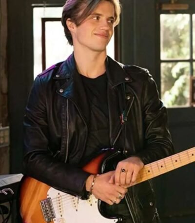 Love Victor Benjamin Campbell Benji Black Leather Jacket