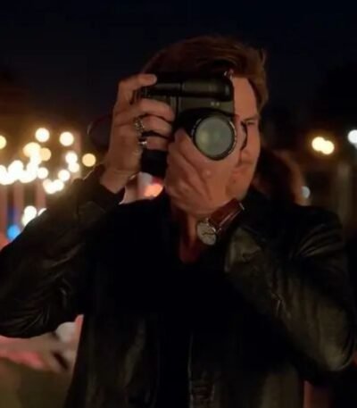 Lucas Bravo Emily In Paris S02 Leather Jacket