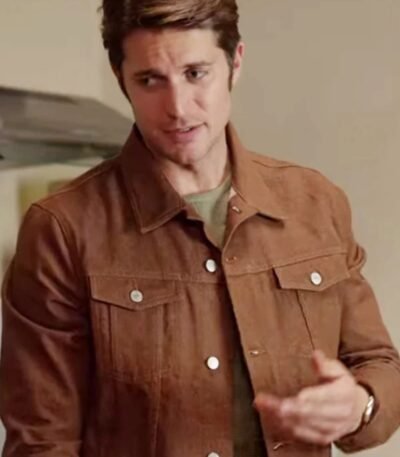 Lucas Bravo Emily in Paris Gabriel Brown Jacket