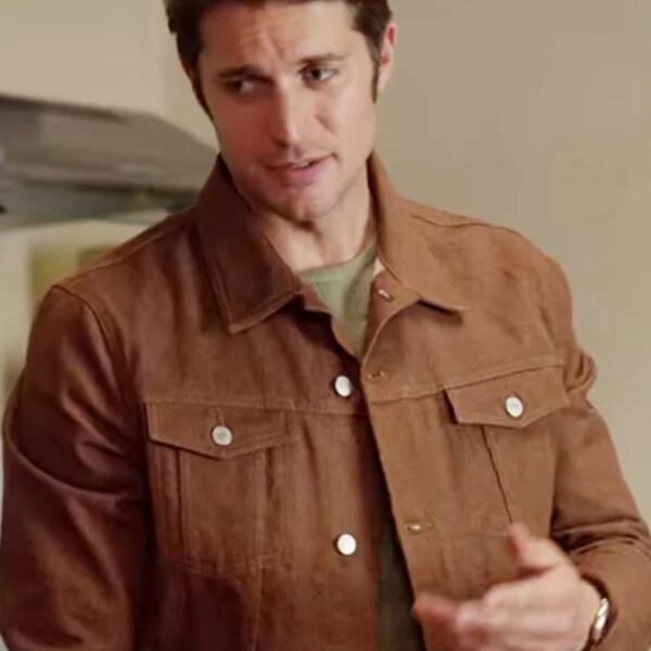 Lucas Bravo Emily in Paris Gabriel Brown Jacket