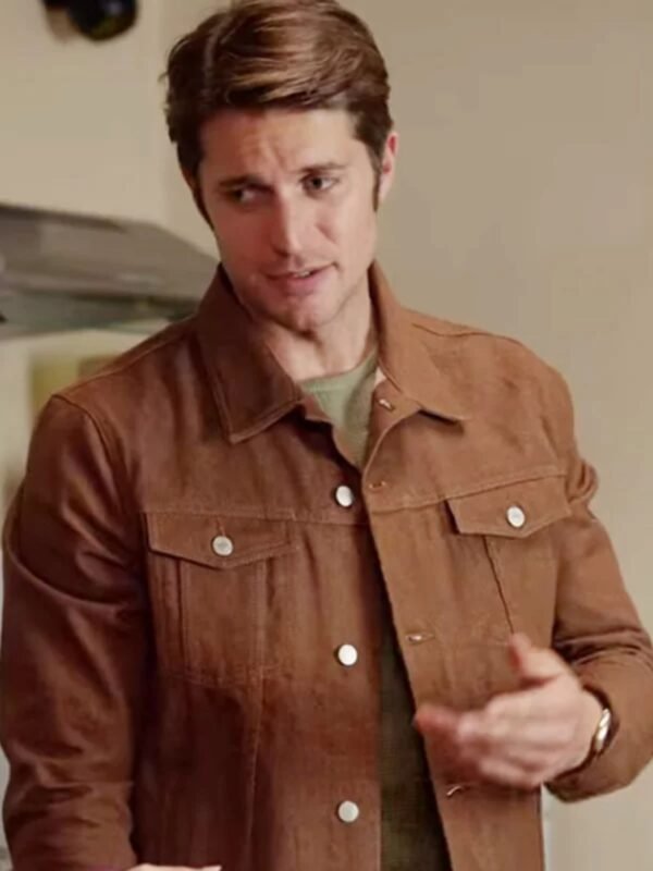 Lucas Bravo Emily in Paris Gabriel Brown Jacket