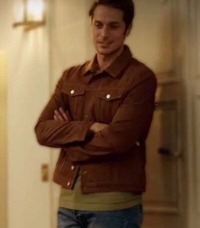 Lucas Bravo Emily in Paris Gabriel Brown Jacket