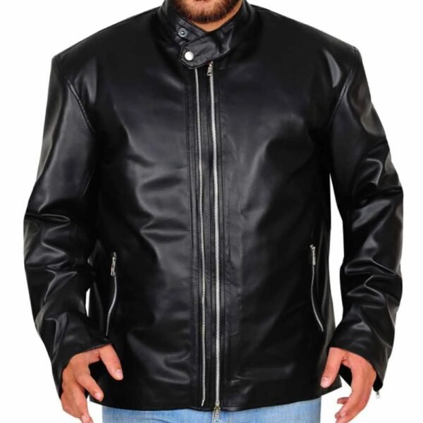 Lucifer Amenadiel Real Leather Black Jacket