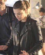 Lucifer Chloe Decker Biker Black Jacket