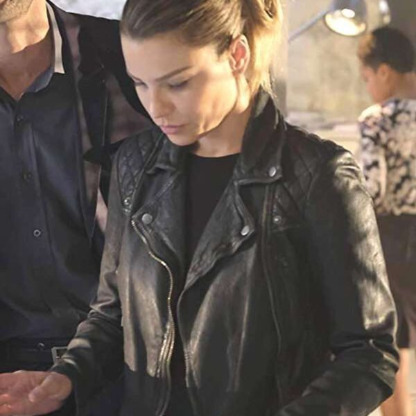Lucifer Chloe Decker Biker Black Jacket