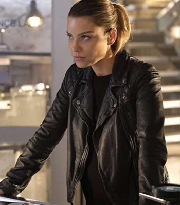 Lucifer Chloe Decker Biker Black Jacket