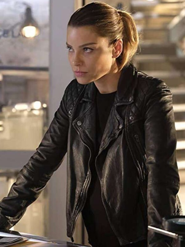Lucifer Chloe Decker Biker Black Jacket