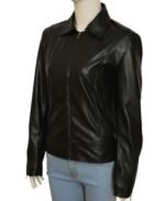 Lucifer Chloe Decker Real Leather Black Jacket