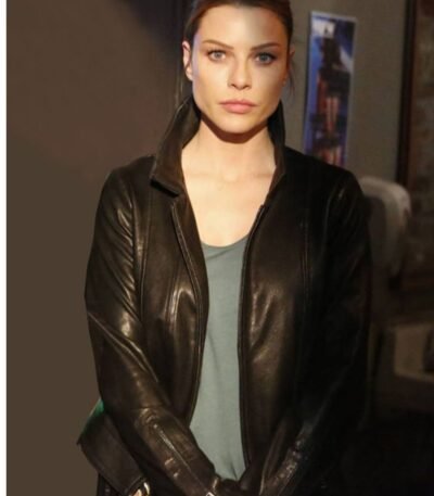 Lucifer Chloe Decker Real Leather Black Jacket