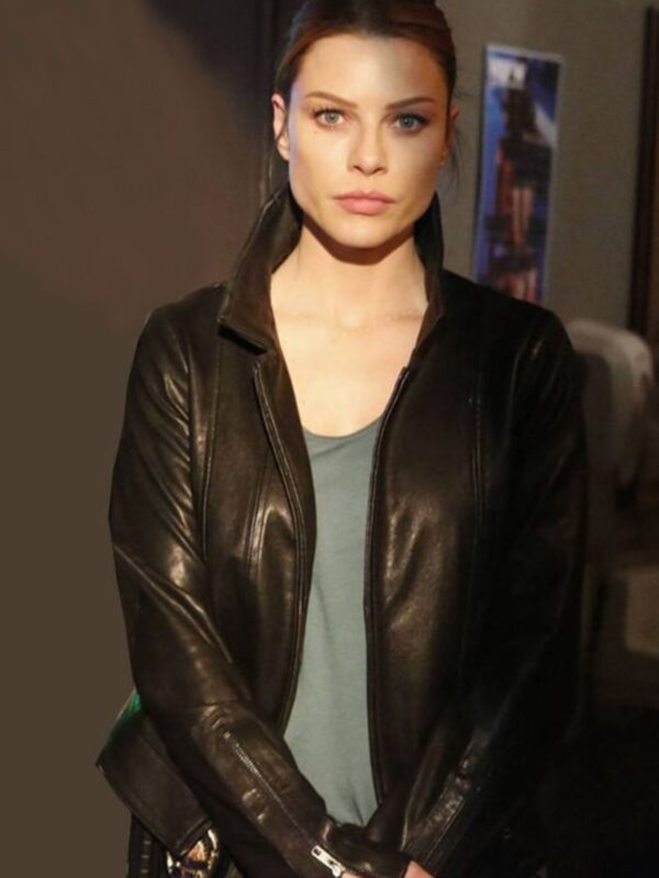 Lucifer Chloe Decker Real Leather Black Jacket