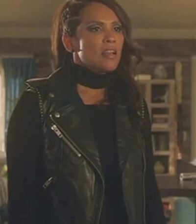 Lucifer Mazikeen Leather Black Vest