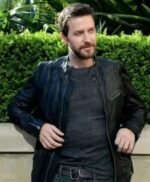 Lucifer Morningstar Erect Collar Black Jacket