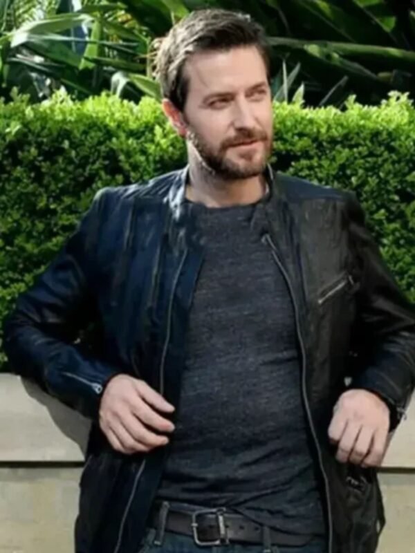 Lucifer Morningstar Erect Collar Black Jacket