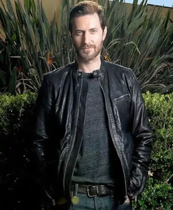 Lucifer Morningstar Erect Collar Black Jacket