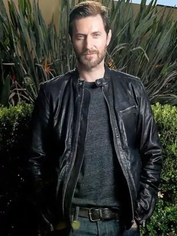 Lucifer Morningstar Erect Collar Black Jacket