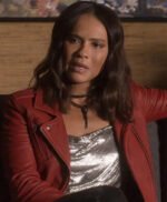 Lucifer Season One Mazikeen Red Leather Jacket