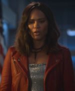 Lucifer Season One Mazikeen Red Leather Jacket