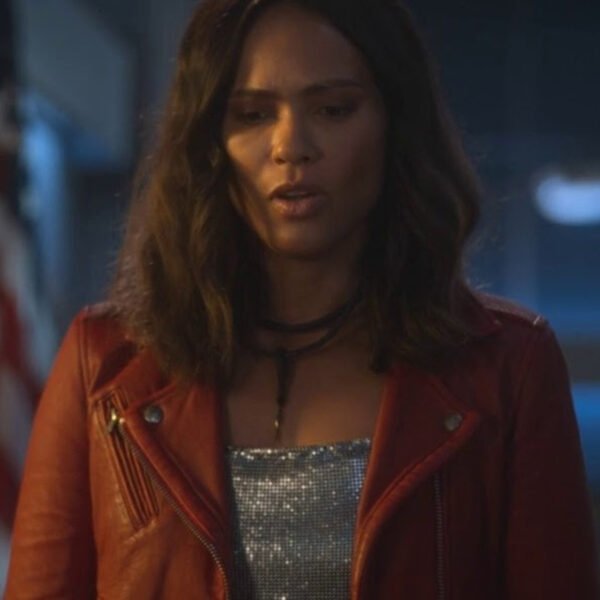 Lucifer Season One Mazikeen Red Leather Jacket