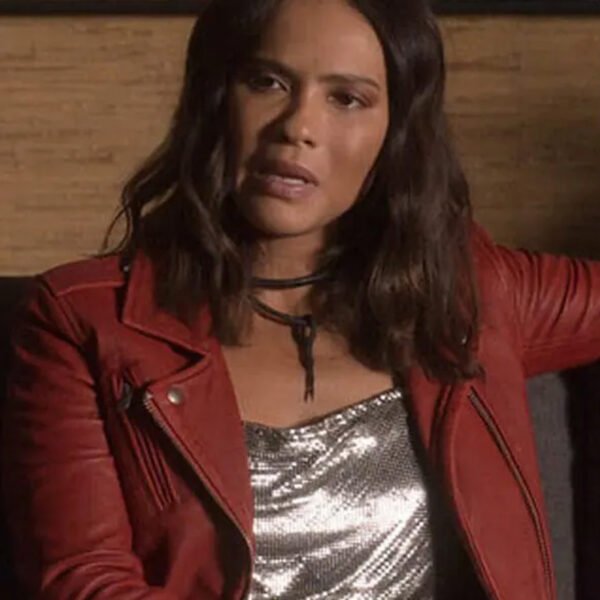 Lucifer Season One Mazikeen Red Leather Jacket