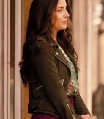 Luckless In Love 2023 Paniz Zade Suede Biker Jacket
