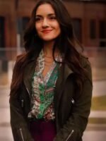 Luckless In Love 2023 Paniz Zade Suede Biker Jacket