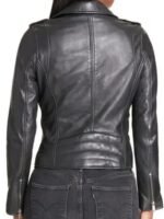 Lucy Fry Night Teeth Zoe Black Leather Jacket