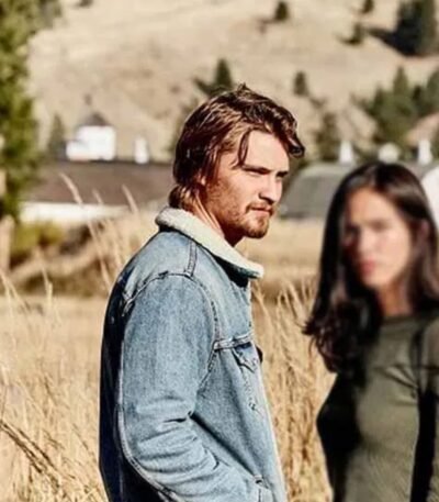 Luke Grimes Yellowstone Blue Denim Trucker Jacket