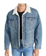 Luke Grimes Yellowstone Blue Denim Trucker Jacket