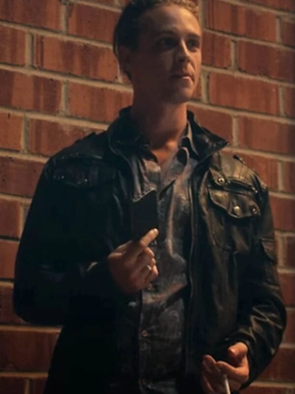 Luke O'Sullivan Dear White People Black Leather Jacket
