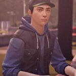 Luke Parker Life Is Strange Black Leather Vest