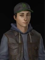 Luke Parker Life Is Strange Black Leather Vest