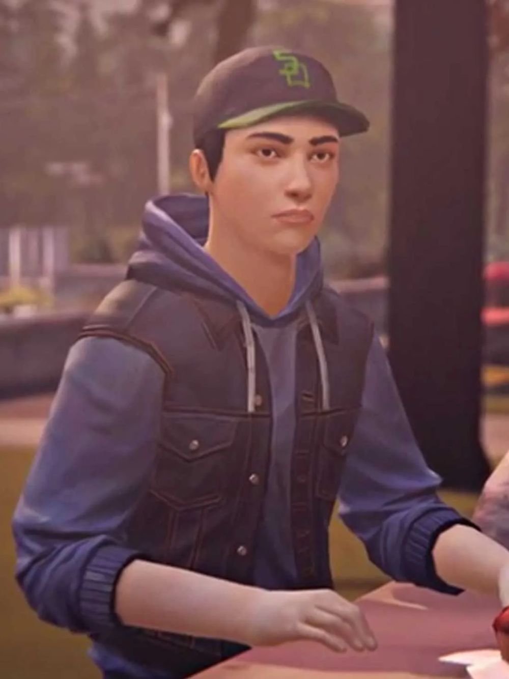 Luke Parker Life Is Strange Black Leather Vest Luke Parker Life Is Strange Black Leather Vest