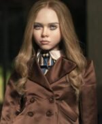 M3GAN 2023 Jenna Davis Brown Coat