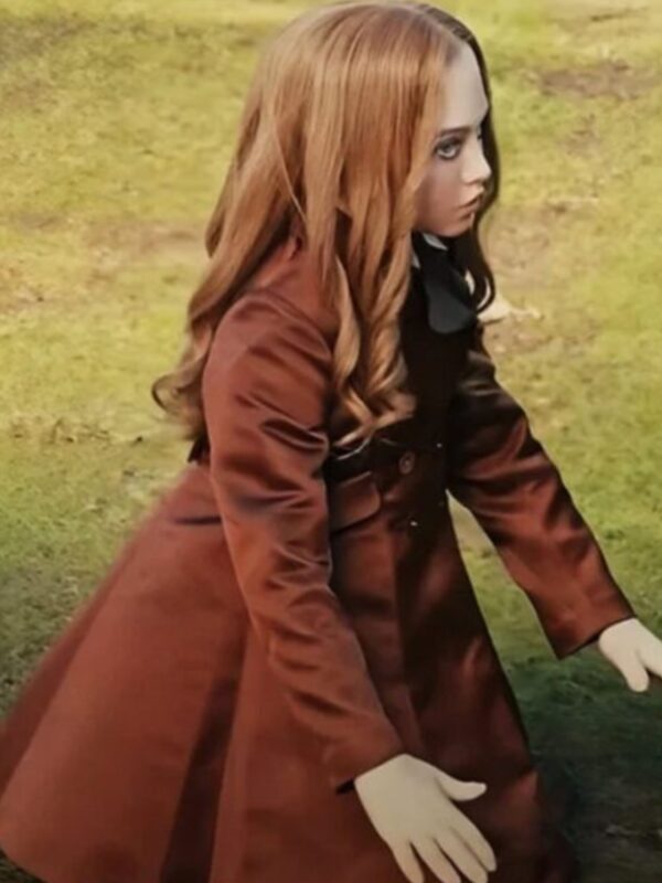 M3GAN 2023 Jenna Davis Brown Coat