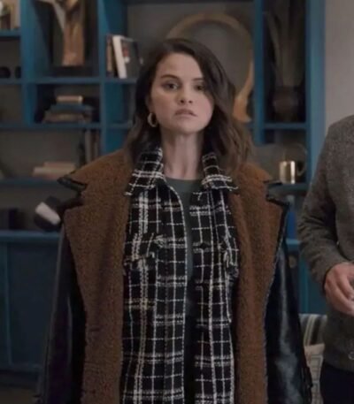 Mabel Mora Only Murders In The Building Shearling Coat