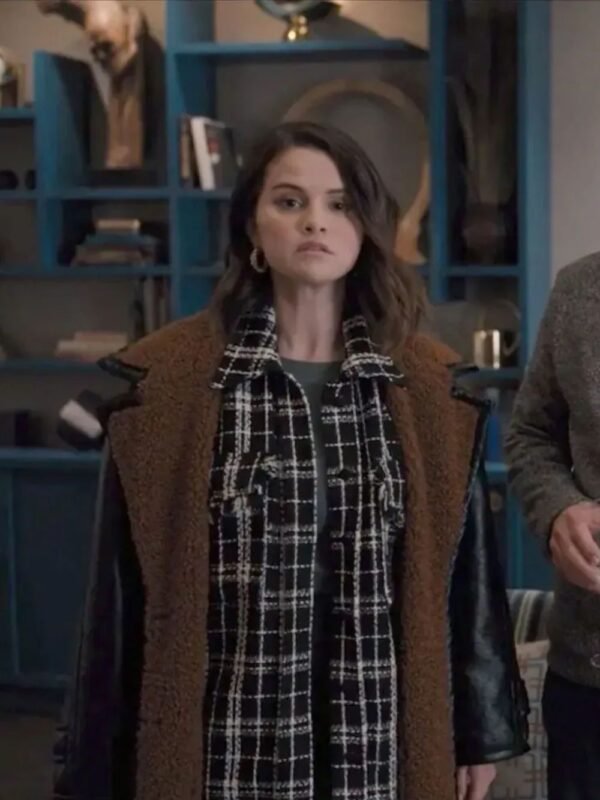 Mabel Mora Only Murders In The Building Shearling Coat