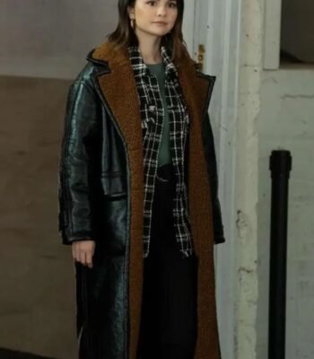 Mabel Mora Only Murders In The Building Shearling Coat