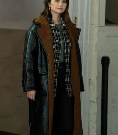 Mabel Mora Only Murders In The Building Shearling Coat