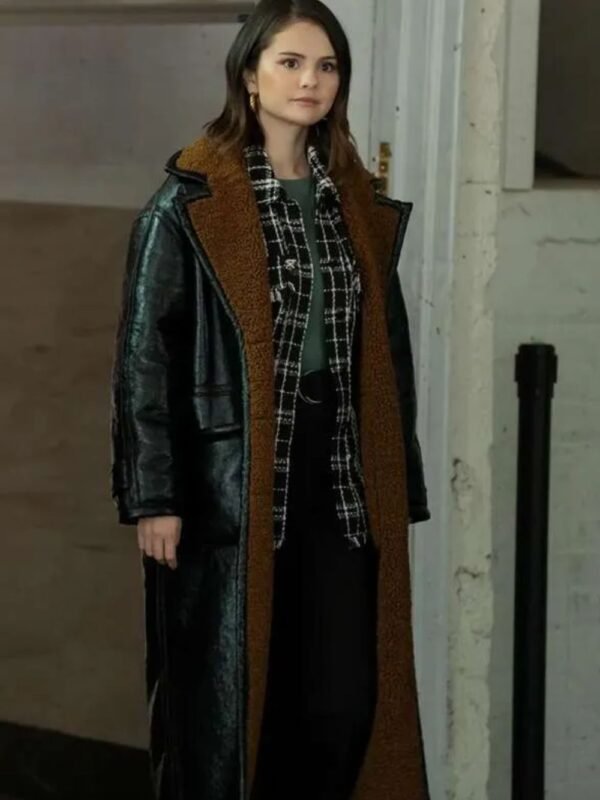Mabel Mora Only Murders In The Building Shearling Coat