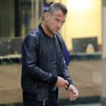 MacGyver Jack Dalton Bomber Black Leather Jacket