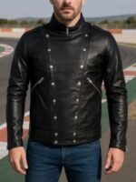 Mad Max English Racer Studded Leather Jacket