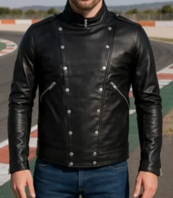 Mad Max English Racer Studded Leather Jacket