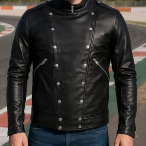 Mad Max English Racer Studded Leather Jacket