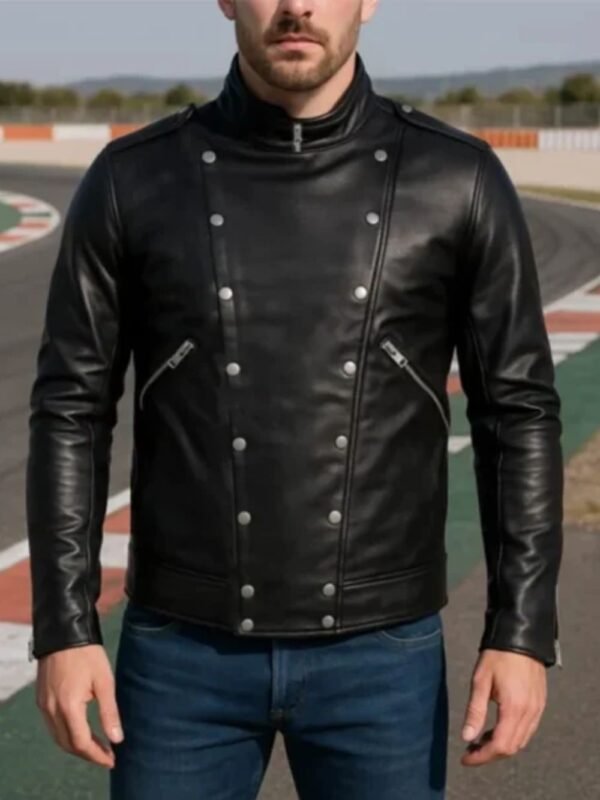 Mad Max English Racer Studded Leather Jacket