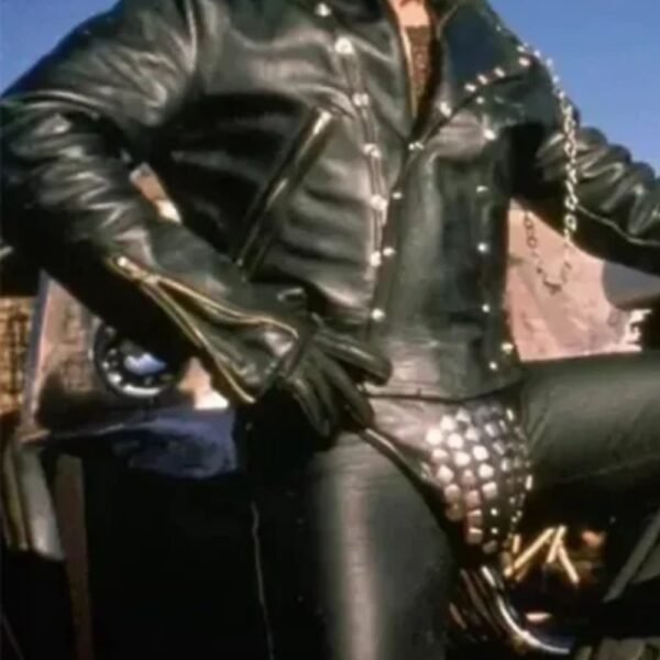 Mad Max English Racer Studded Leather Jacket