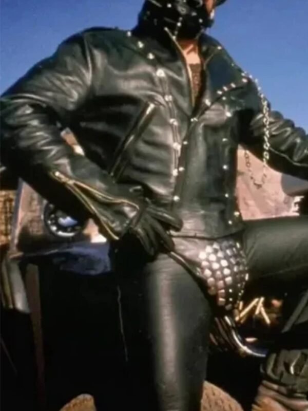 Mad Max English Racer Studded Leather Jacket