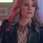 Madchen Amick Riverdale Alice Cooper Leather Black Blazer