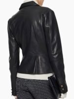 Madchen Amick Riverdale Alice Cooper Leather Black Blazer